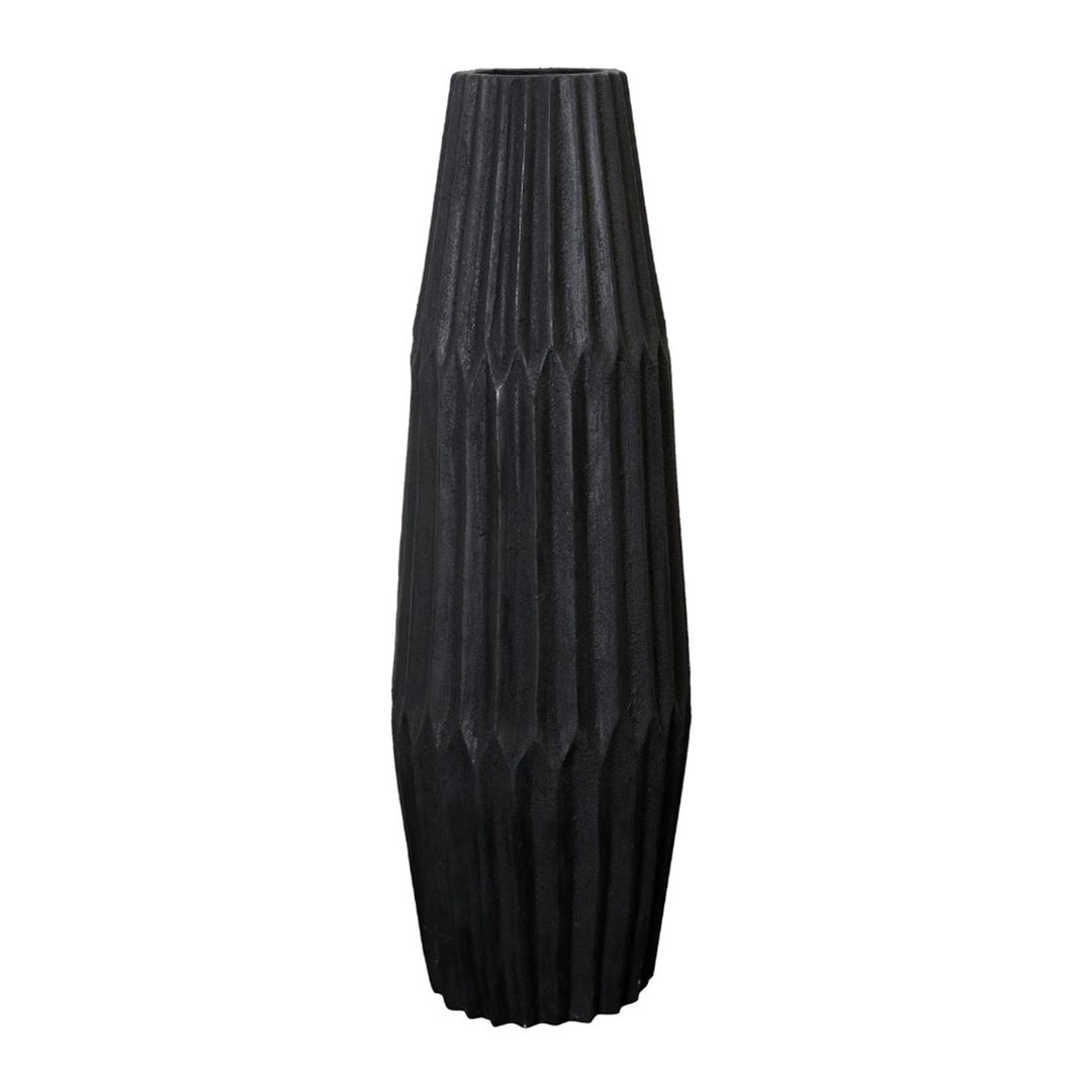 Textured Ceramic Container. FH: 50.5"