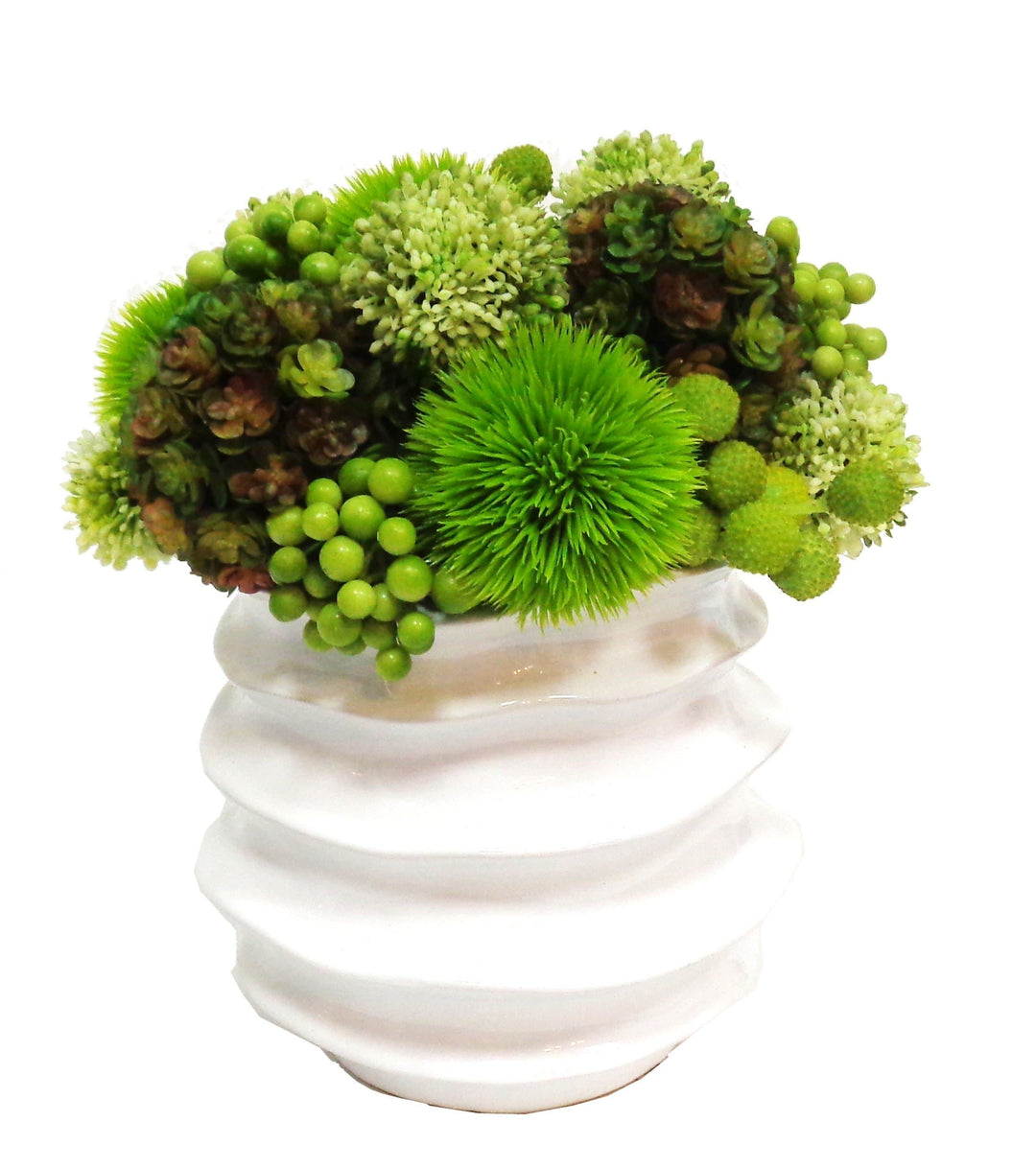 Flowers and Berries in Ceramic