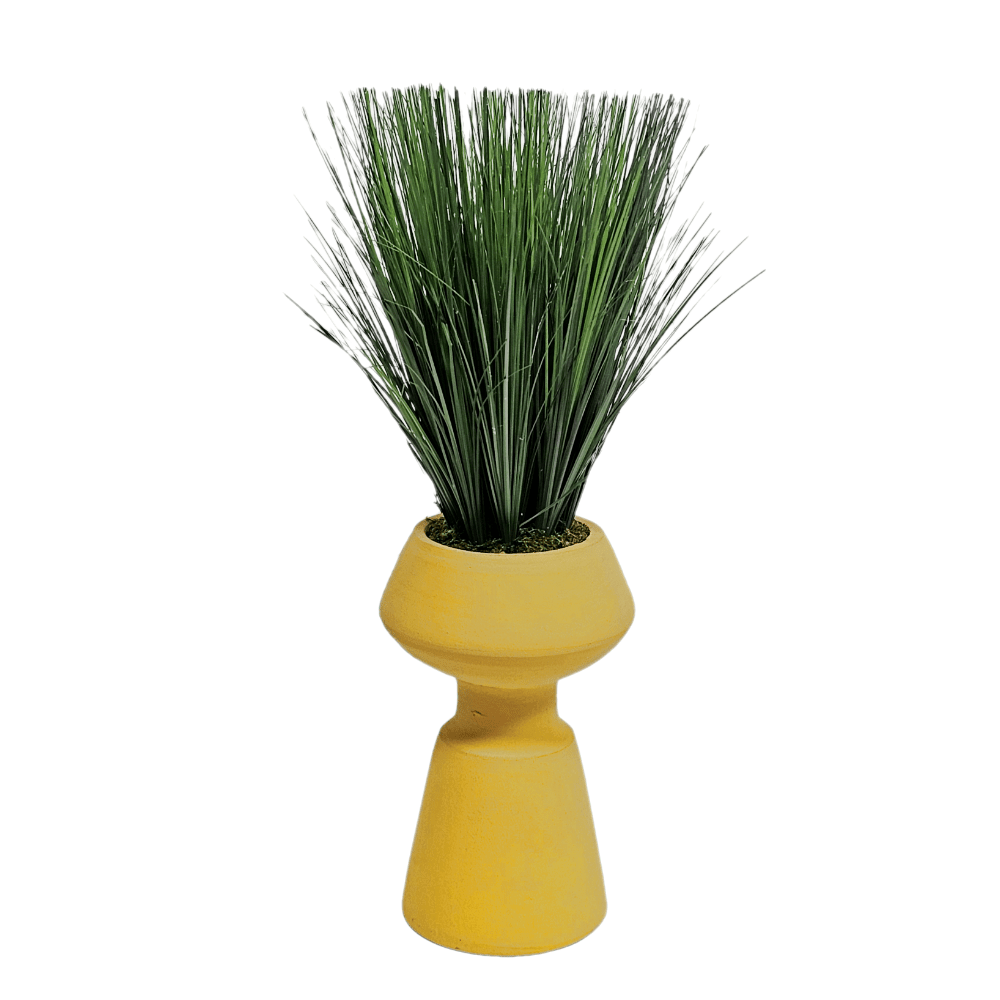 Grass in Vase FH: 16" - LDF Silk
