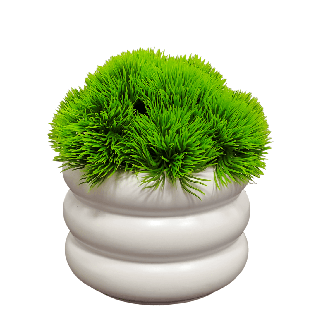 Grass Mound in Ceramic FH: 6" - LDF Silk