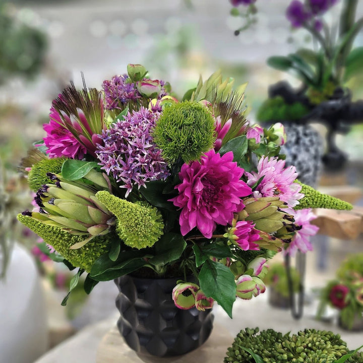 Mixed Florals in Ceramic FH: 23"H - LDF SilkArtificial Flora