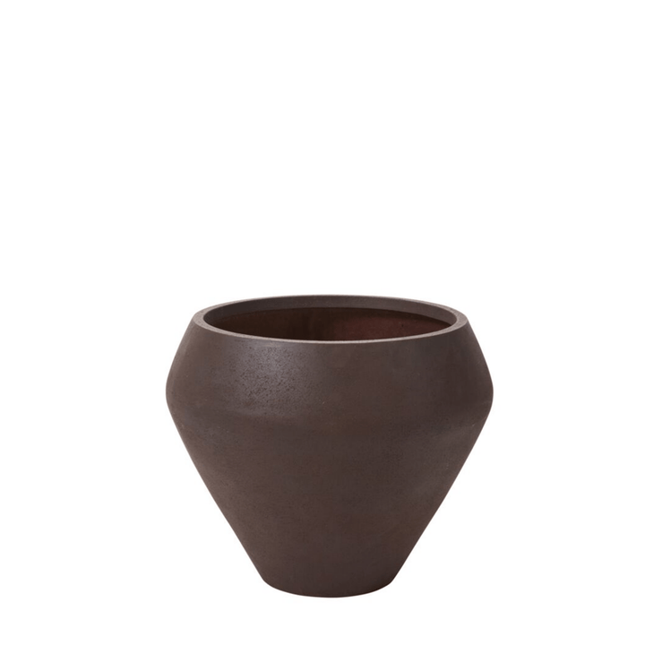 Otdoor Stonecast Round Tapered Planter - 2 Sizes - LDF Silk