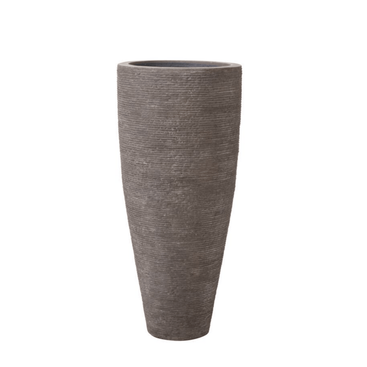 Outdoor Stonecast Textured Round Planter - 3 Sizes - LDF Silk