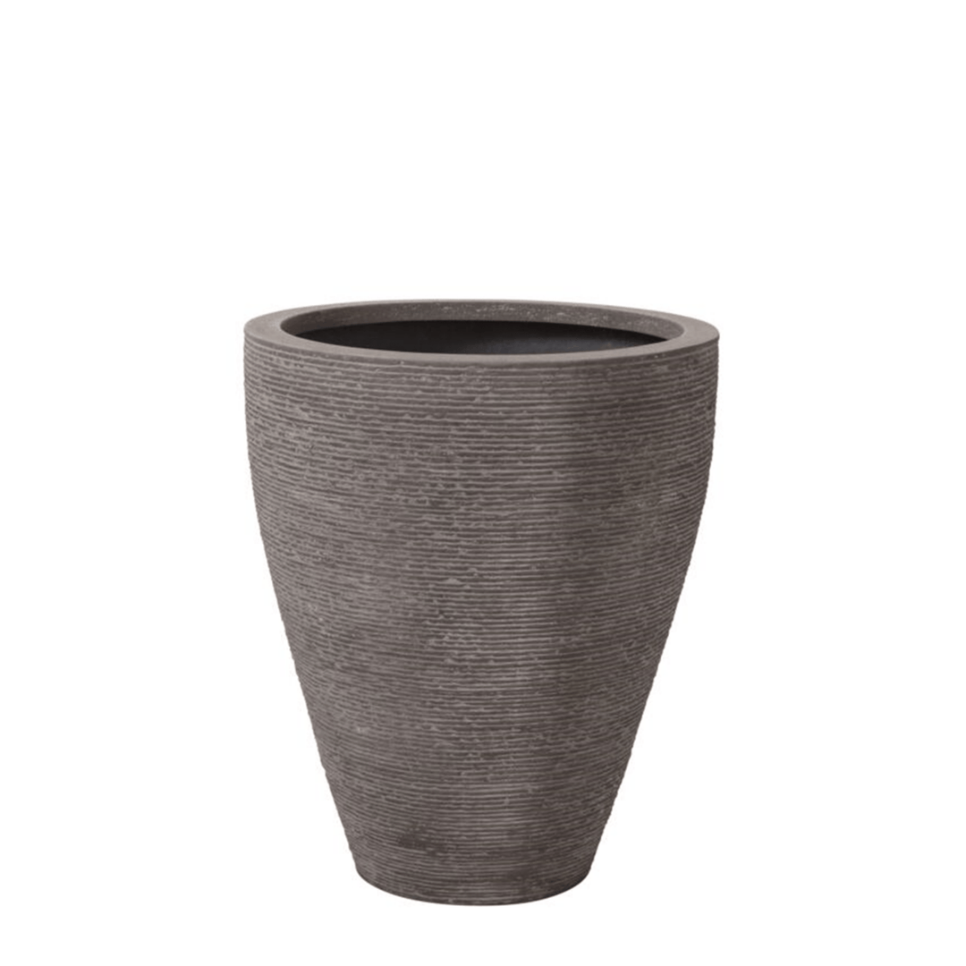 Outdoor Stonecast Textured Round Planter - 3 Sizes - LDF Silk