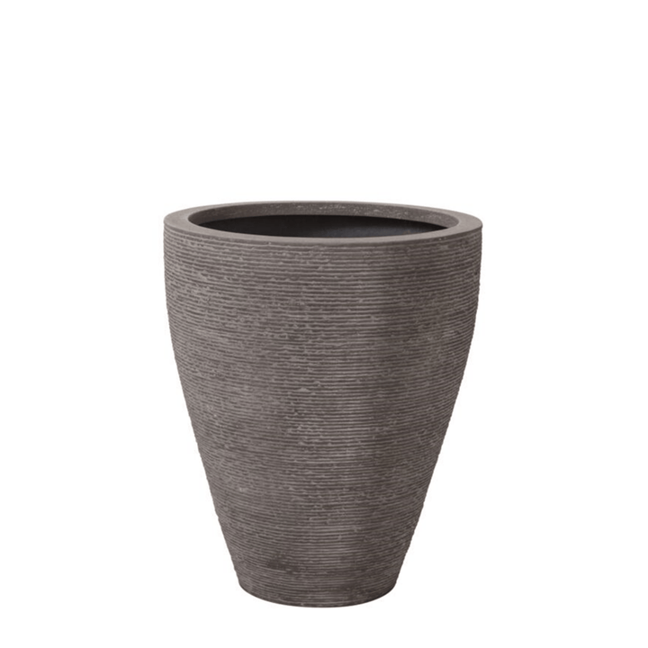 Outdoor Stonecast Textured Round Planter - 3 Sizes - LDF Silk