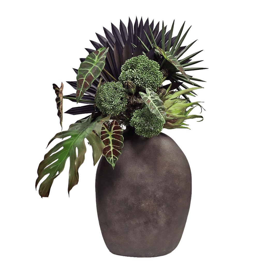 left botanical ○ pod サイズM palms-tropical-leaves-protea-