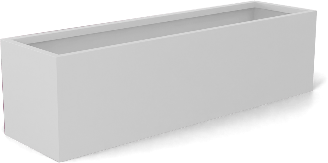 Rectangular Tabetop Planter for Indoor and Outdoor Use 7"H - LDF Silkcontainers