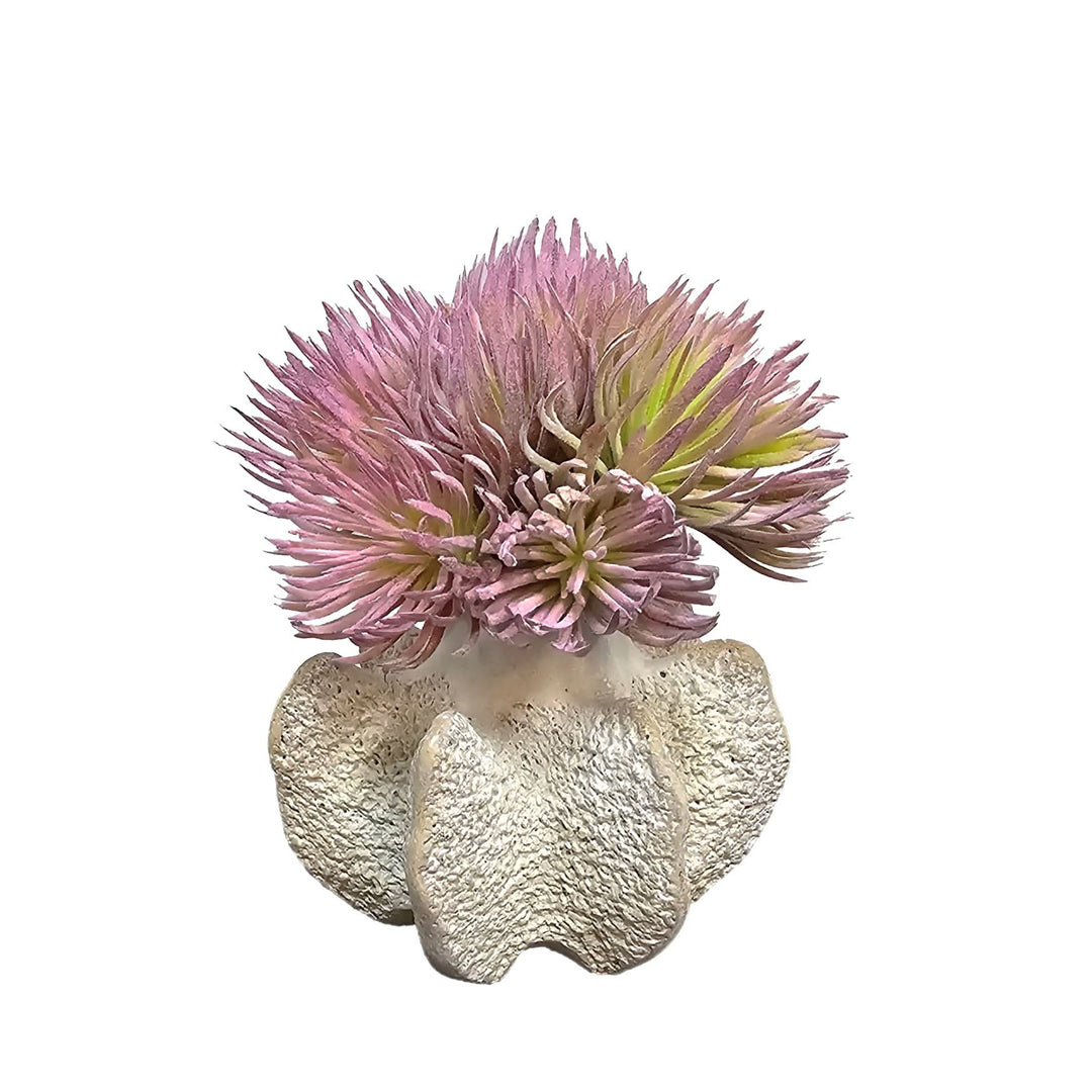 Thistle Flower in Ceramic 5.5"H - LDF Silk