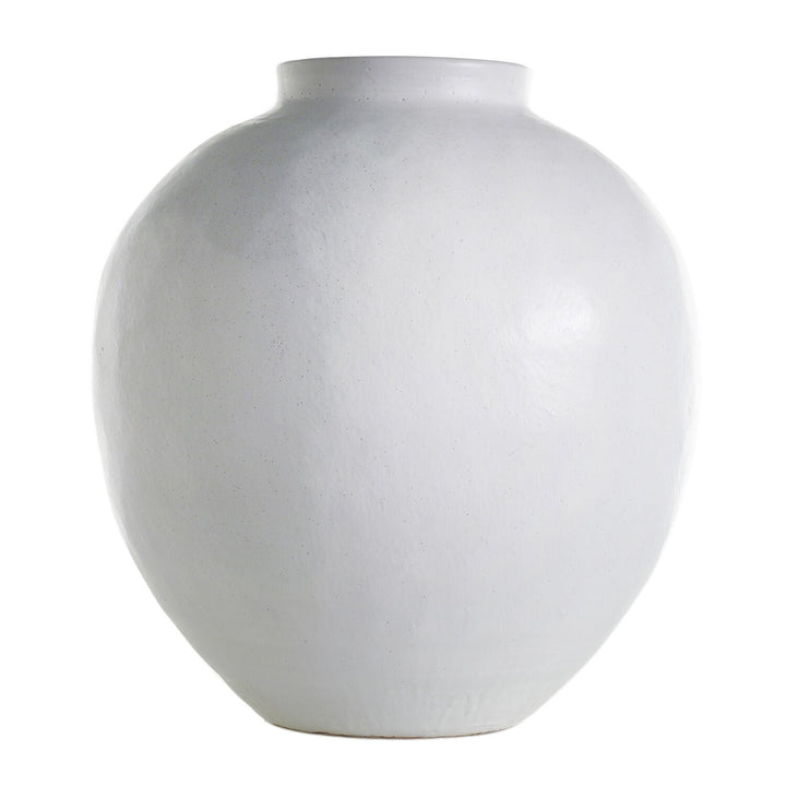 White Ceramic Urn - LDF SilkCONTAINERS
