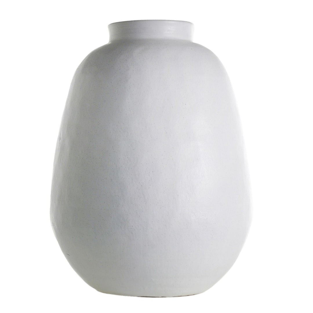 White Ceramic Urn - LDF SilkCONTAINERS