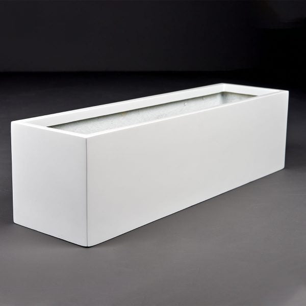 Rectangular Tabetop Planter for Indoor and Outdoor Use