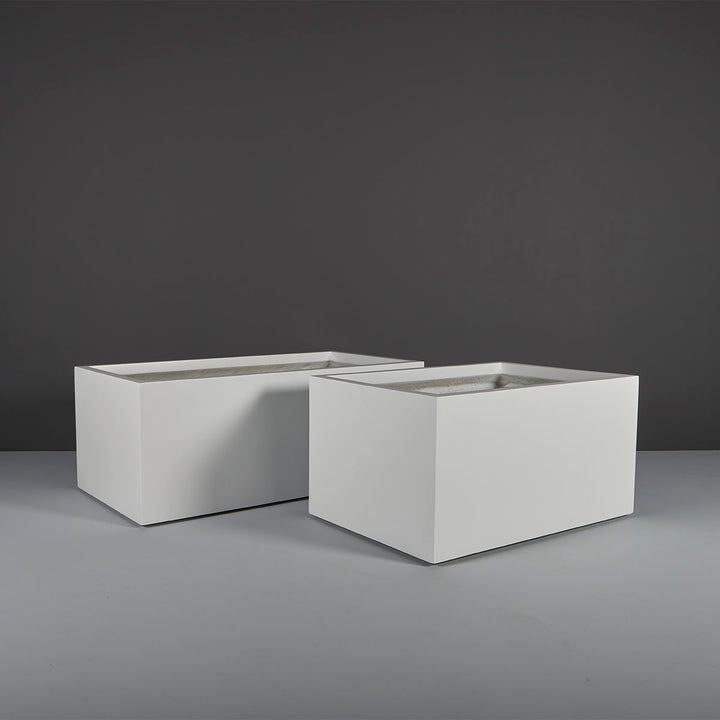 Wide Rectangular Container for Indoor and Outdoor Use
