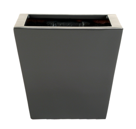 Tapered Square Fiberglass Container