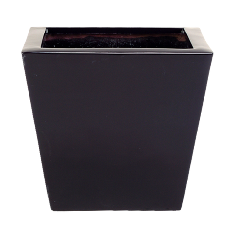 Tapered Square Fiberglass Container