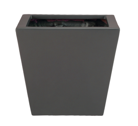 Tapered Square Fiberglass Container