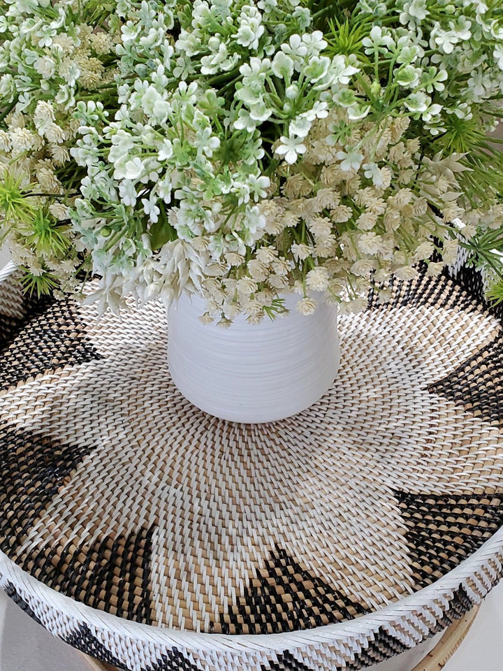 Baby's Breath, Dill and Eucalyptus Seeds in Ceramic - LDF SilkFlorals