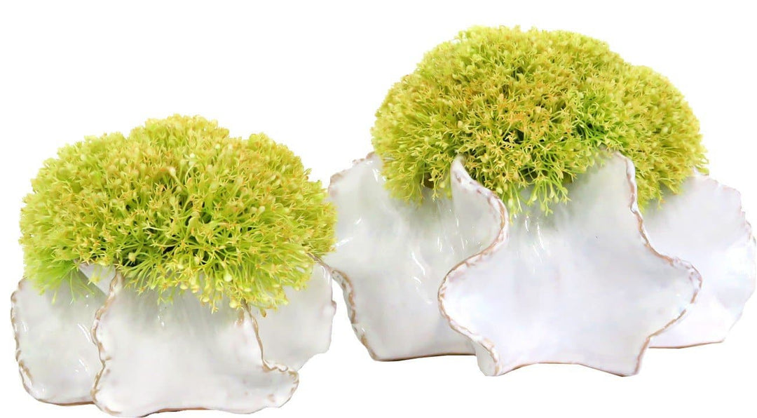 Citron Allium in Ceramic - Large 9"H - LDF SilkFlorals