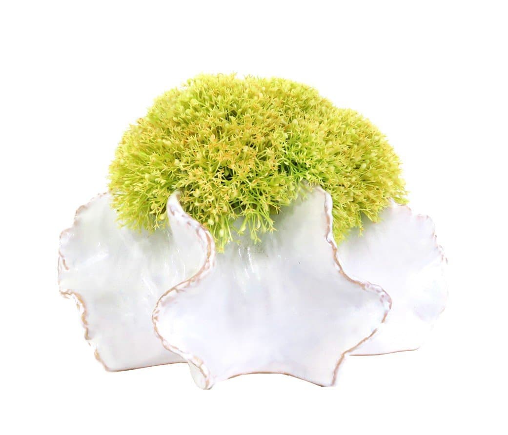 Citron Allium in Ceramic - Small 7"H - LDF SilkFlorals