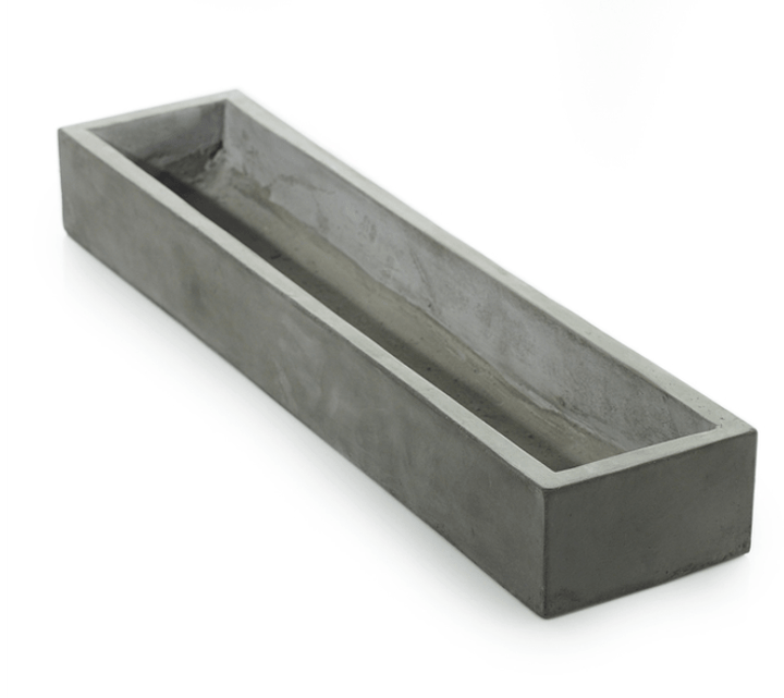 Concrete Rectangular Tray - LDF SilkCONTAINERS