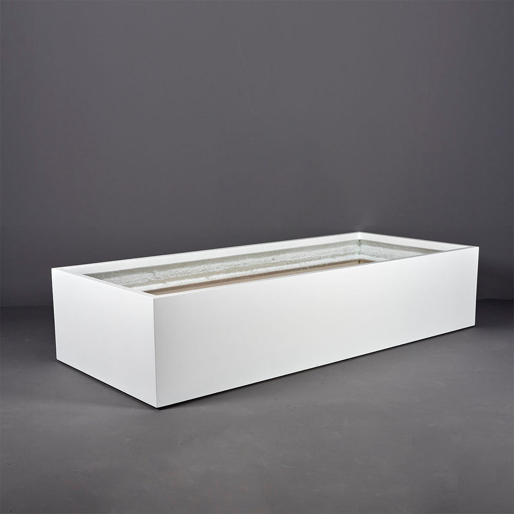 Extra Wide Rectangular Planter for Indoor and Outdoor Use 18"H - LDF Silkcontainers