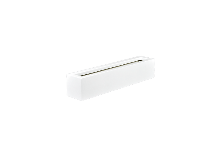 Low Rectangular Planter for Indoor and Outdoor Use 8"H - LDF Silkcontainers