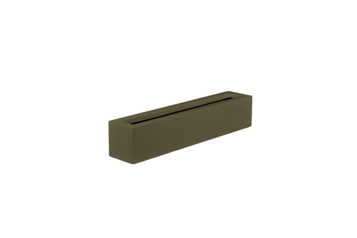 Low Rectangular Planter for Indoor and Outdoor Use 8"H - LDF Silkcontainers