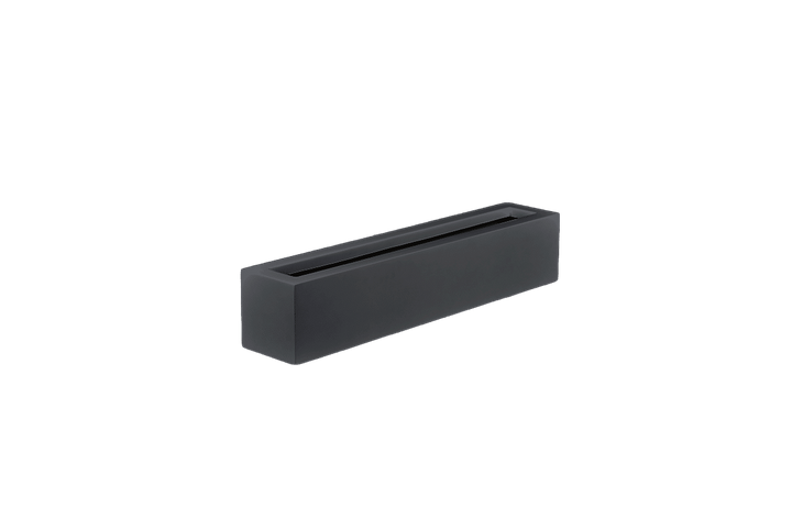 Low Rectangular Planter for Indoor and Outdoor Use 8"H - LDF Silkcontainers
