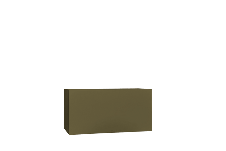 Narrow Rectangular Container for Indoor and Outdoor Use 18"H - LDF Silkcontainers