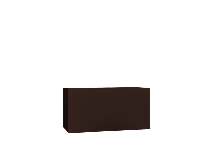 Narrow Rectangular Container for Indoor and Outdoor Use 18"H - LDF Silkcontainers