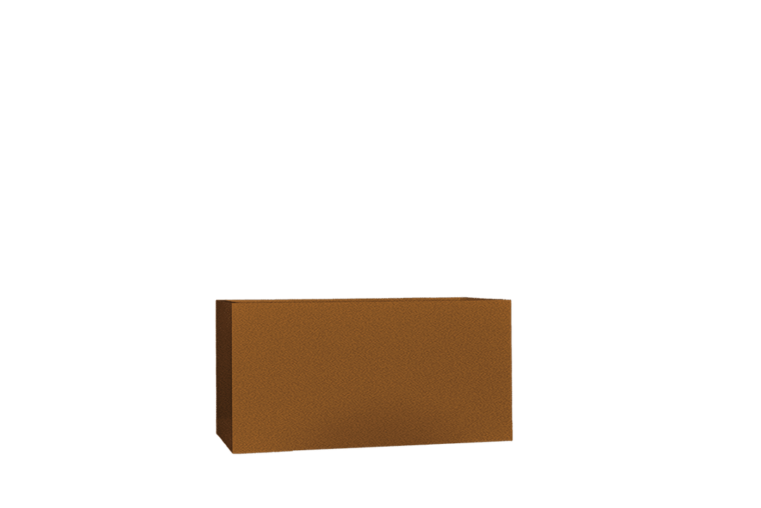 Narrow Rectangular Container for Indoor and Outdoor Use 18"H - LDF Silkcontainers