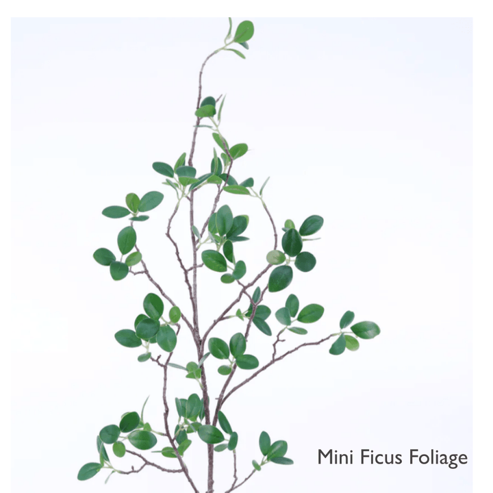 Natural Branches with Hand Drilled Foliage - Various Foliage Options Available - LDF Silk