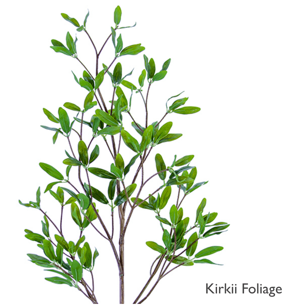 Natural Branches with Hand Drilled Foliage - Various Foliage Options Available - LDF Silk