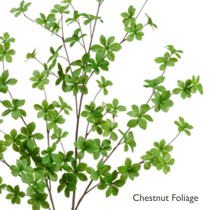 Natural Branches with Hand Drilled Foliage - Various Foliage Options Available - LDF Silk