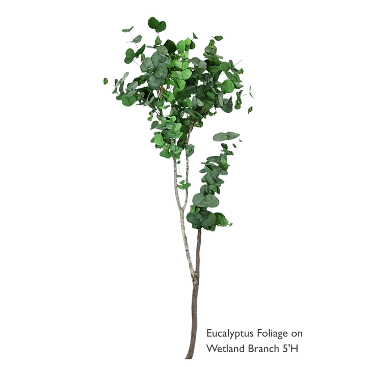Natural Branches with Hand Drilled Foliage - Various Foliage Options Available - LDF Silk