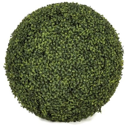 Outdoor Boxwood Sphere Round Leaf - Available in Various Sizes - LDF Silkplants
