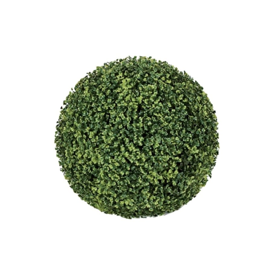 Outdoor Boxwood Sphere Round Leaf - Available in Various Sizes - LDF Silkplants