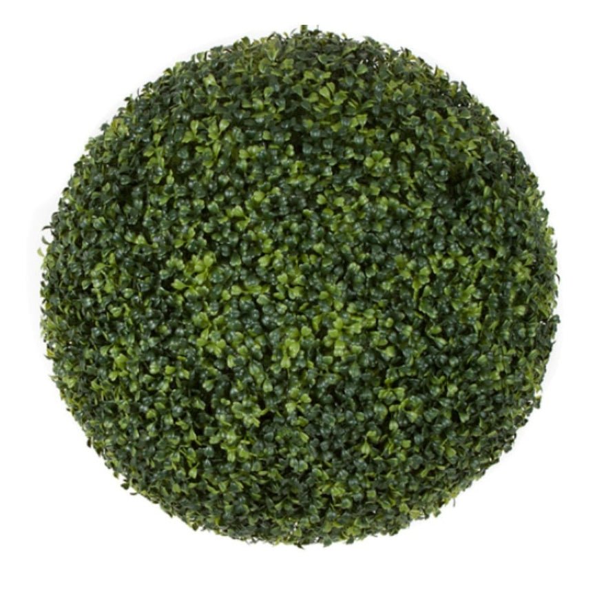 Outdoor Boxwood Sphere Round Leaf - Available in Various Sizes - LDF Silkplants