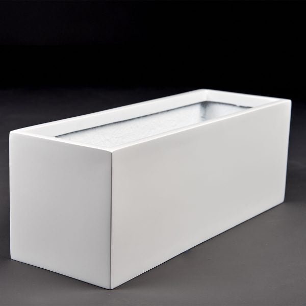 Rectangle Tabletop Planter for Indoor and Outdoor Use 7"H - LDF Silkcontainers