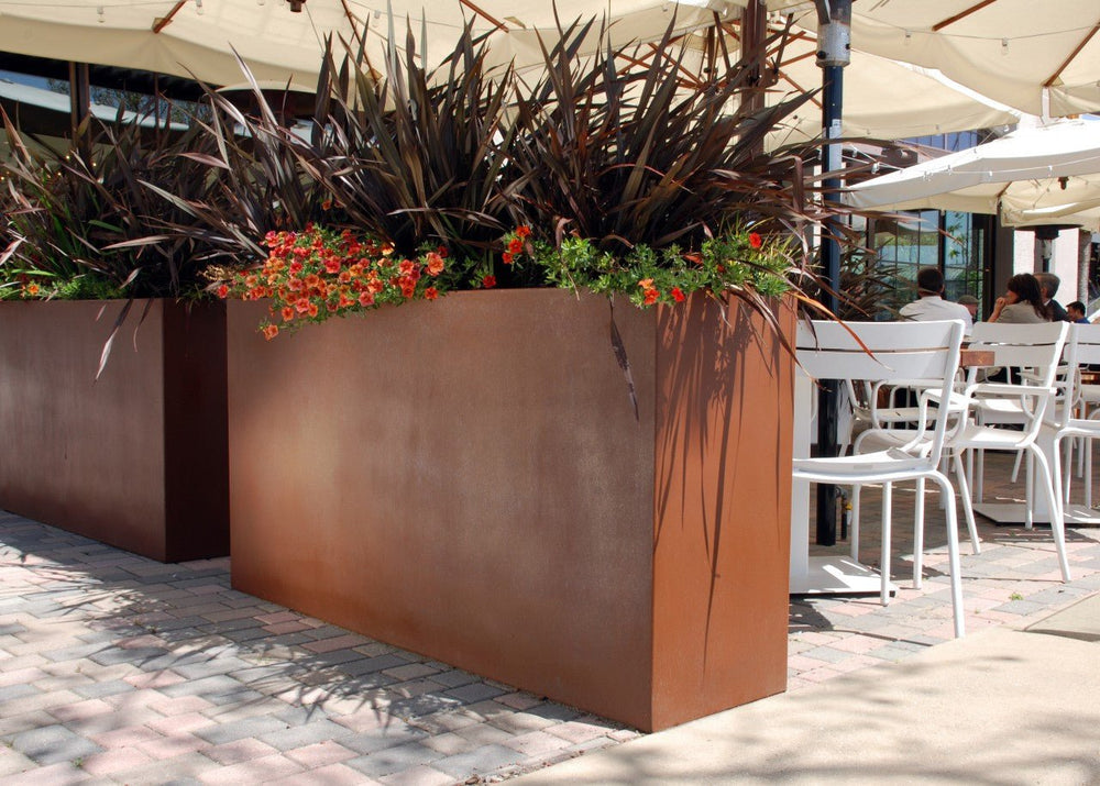Rectangular Fiberglass Container - LDF Silkcontainers