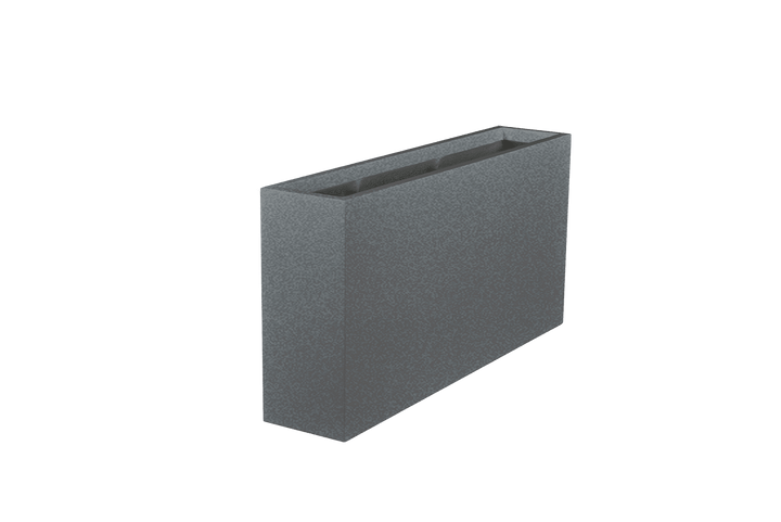 Rectangular Fiberglass Container for Indoor and Outdoor Use - LDF Silkcontainers