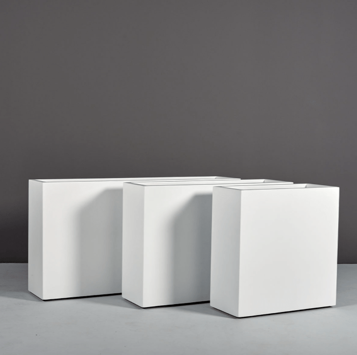 Rectangular Fiberglass Container for Indoor and Outdoor Use - LDF Silkcontainers