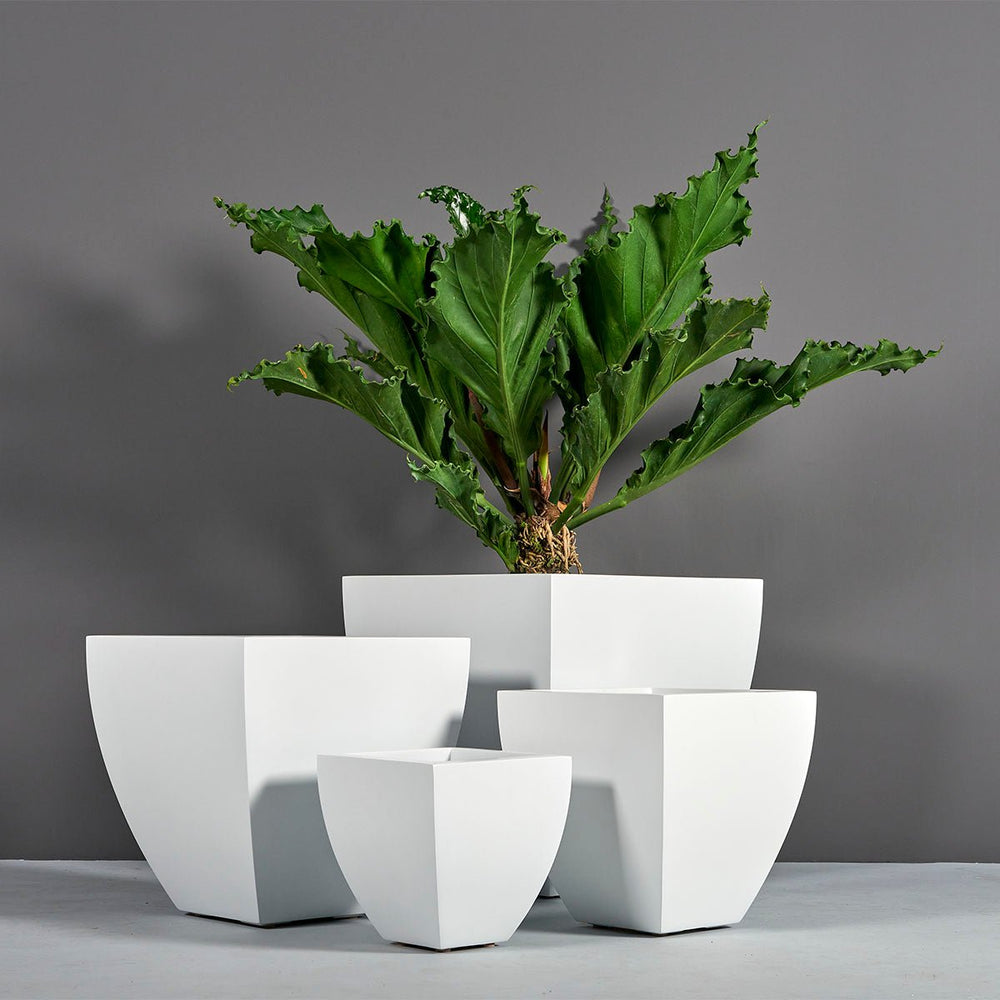 Square Tapered Container for Indoor and Outdoor Use - LDF Silkcontainers