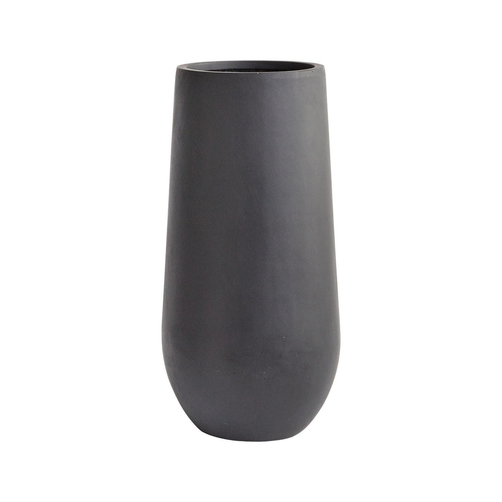 Tall Round Fiberstone Container - LDF SilkCONTAINERS