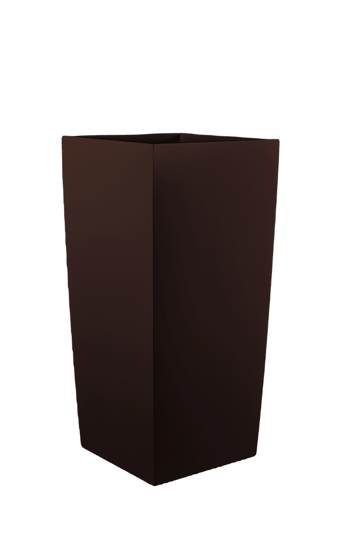 Tall Tapered Square Container for Indoor and Outdoor Use - LDF Silkcontainers