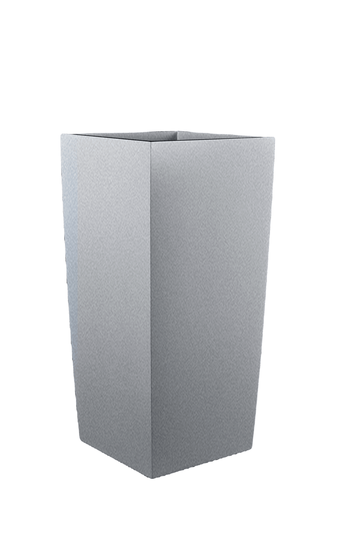 Tall Tapered Square Container for Indoor and Outdoor Use - LDF Silkcontainers
