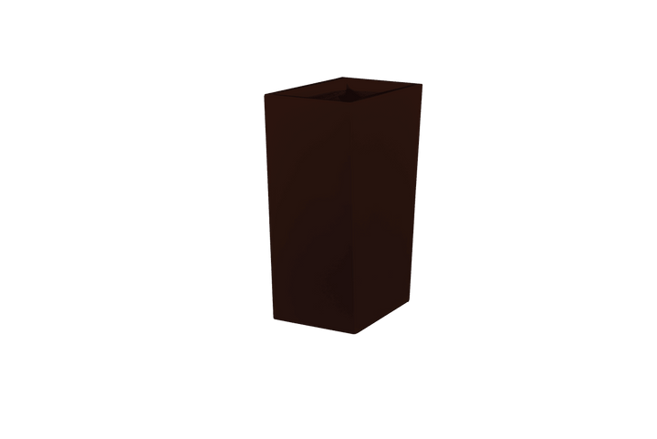 Tapered Rectangular Container for Indoor and Outdoor Use - LDF Silkcontainers