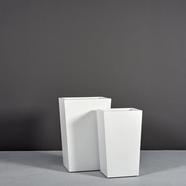 Tapered Rectangular Container for Indoor and Outdoor Use - LDF Silkcontainers