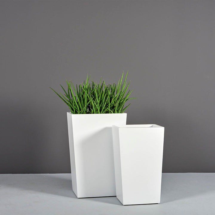 Tapered Rectangular Container for Indoor and Outdoor Use - LDF Silkcontainers