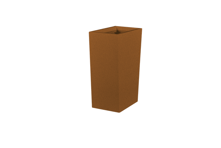 Tapered Rectangular Container for Indoor and Outdoor Use - LDF Silkcontainers