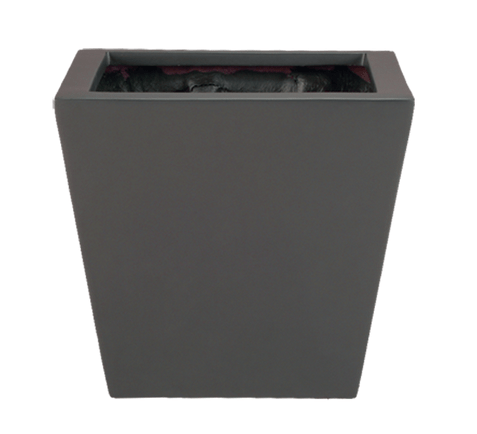 Tapered Square Fiberglass Container - LDF SilkCONTAINERS
